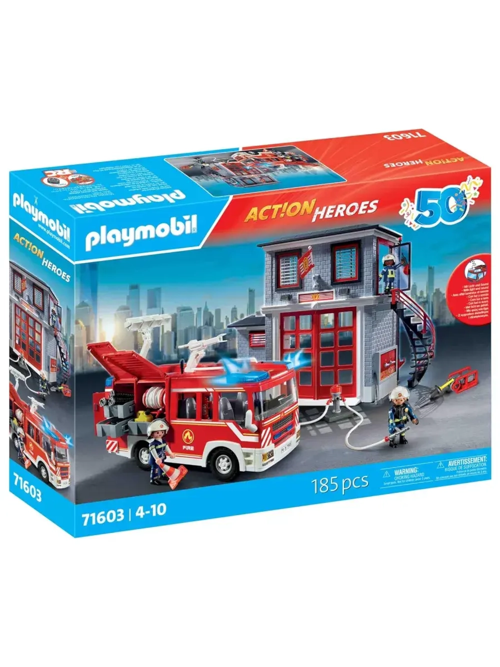 Набор Пожарная часть Playmobil 71603