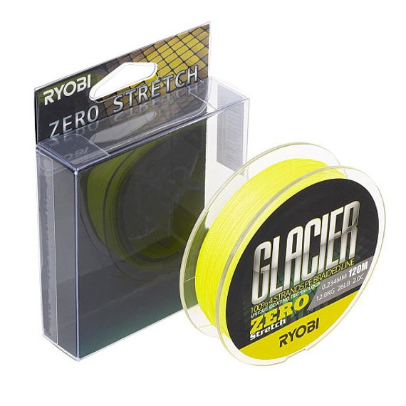 Шнур GLACLER ZERO-120M 2,0/d-0.234mm yellow Ryobi