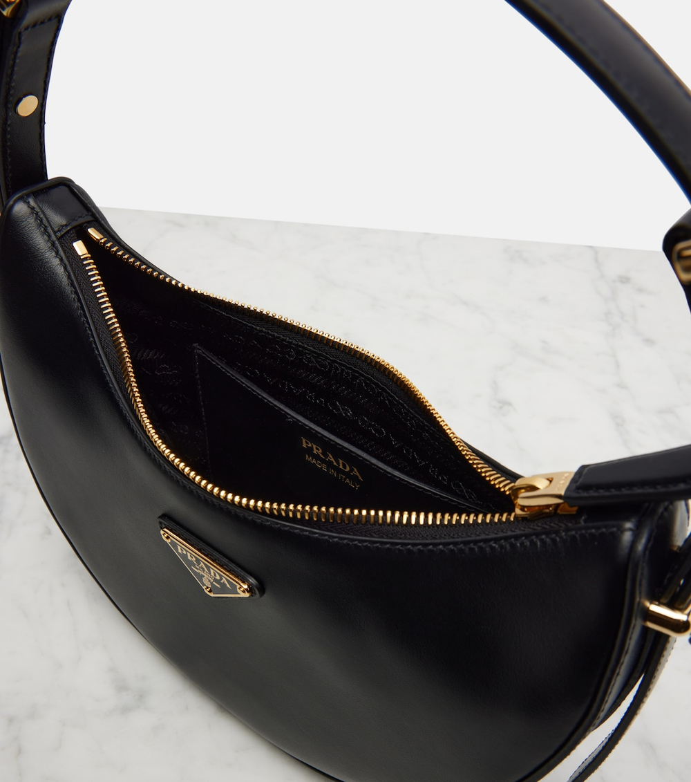 Сумка Prada Arqué Mini Leather Shoulder "Black"