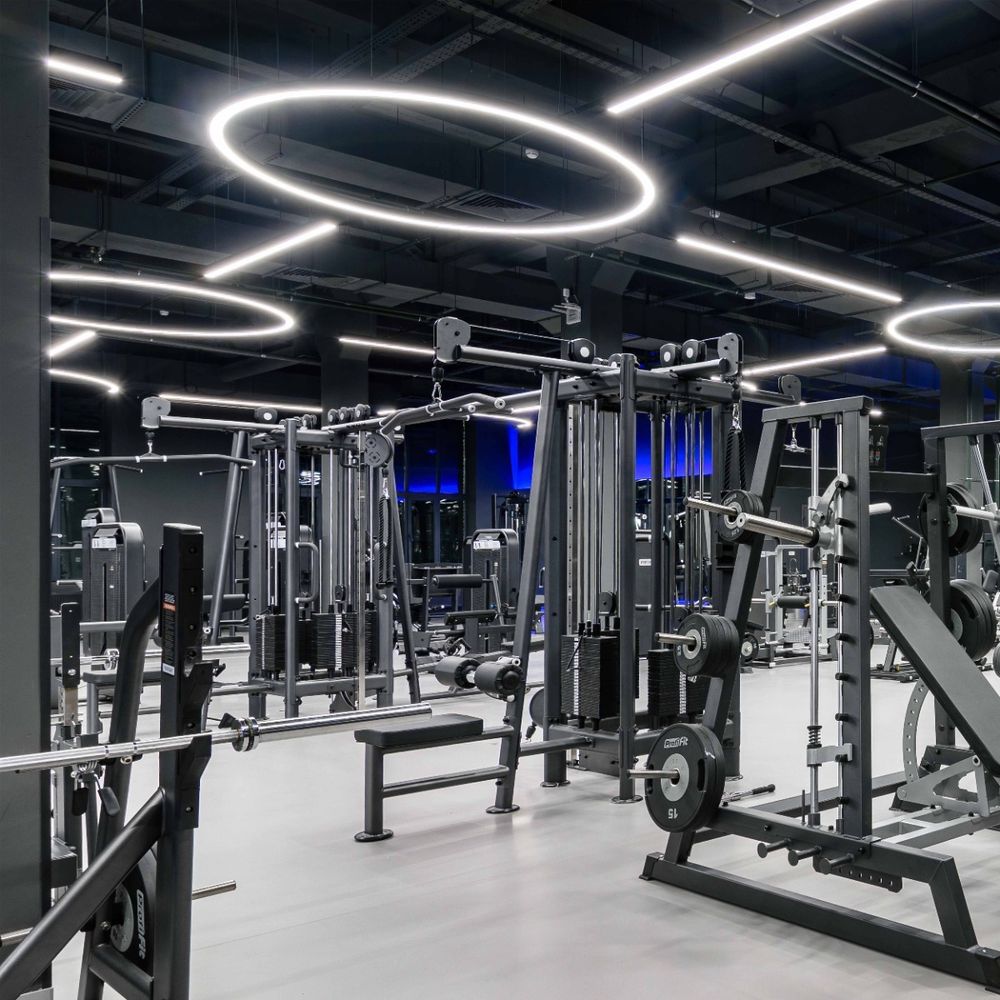 Светильник светодиодный круглый, диаметр 1,8 м (144 Вт)