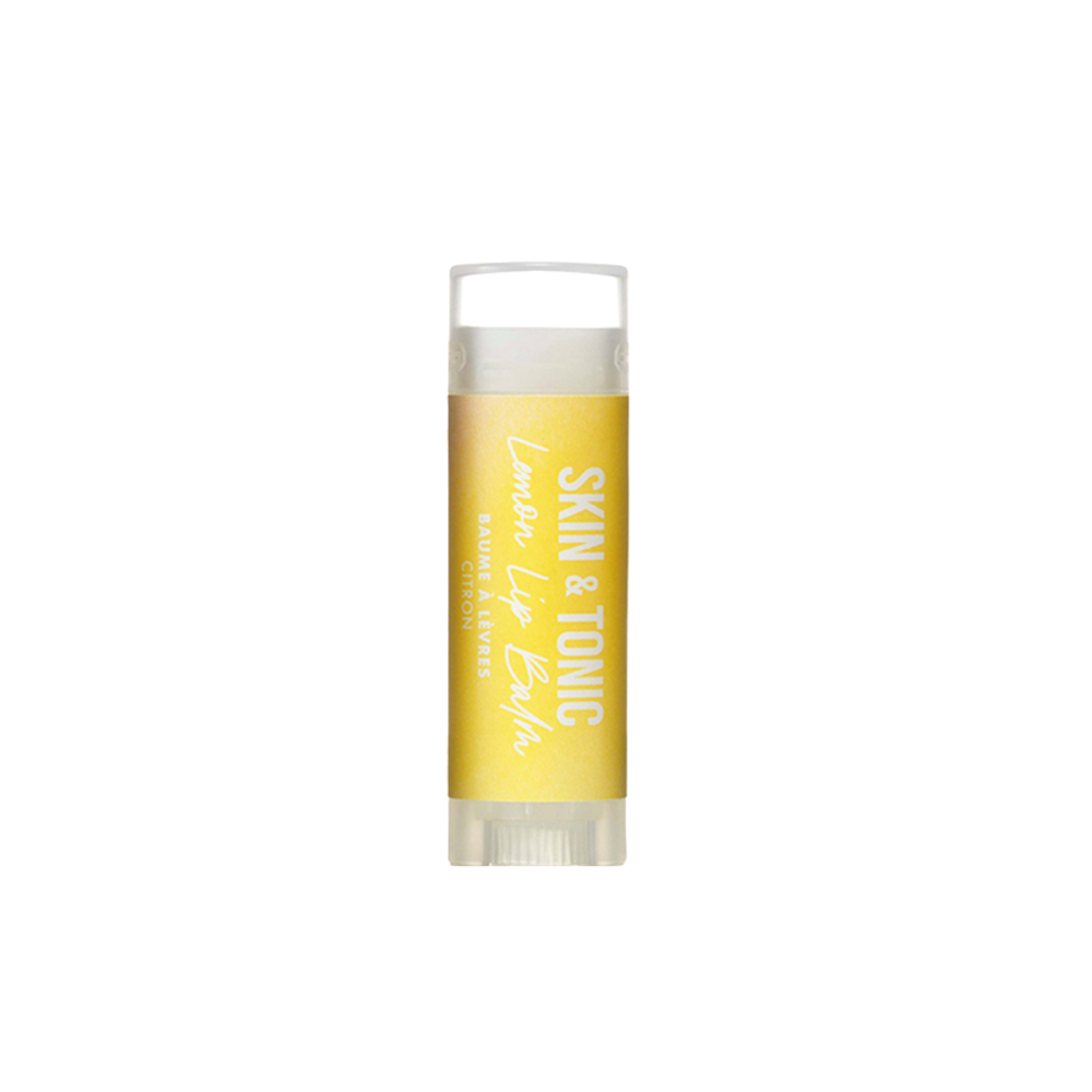 Бальзам для губ Лимон LEMON LIP BALM 4,3гр (Skin and Tonic)