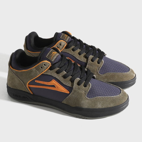 Кеды Lakai Telford Low: Ivy Graystone Orange (Q4-25)