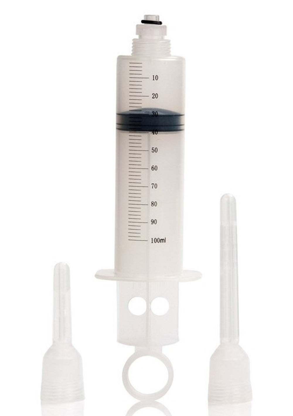 Анальный шприц для лубриканта Universal Tube Cleaner (Цвет: прозрачный)