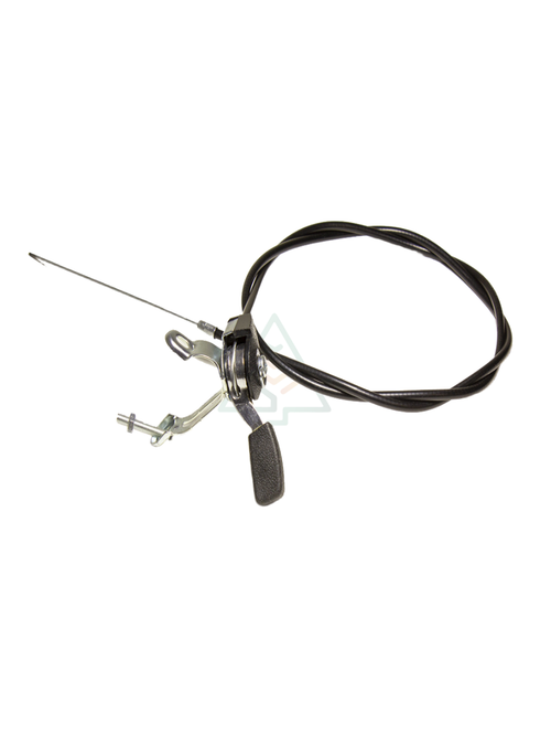 Трос газа 120 см для мотоблока, виброплиты ручка пластик металл