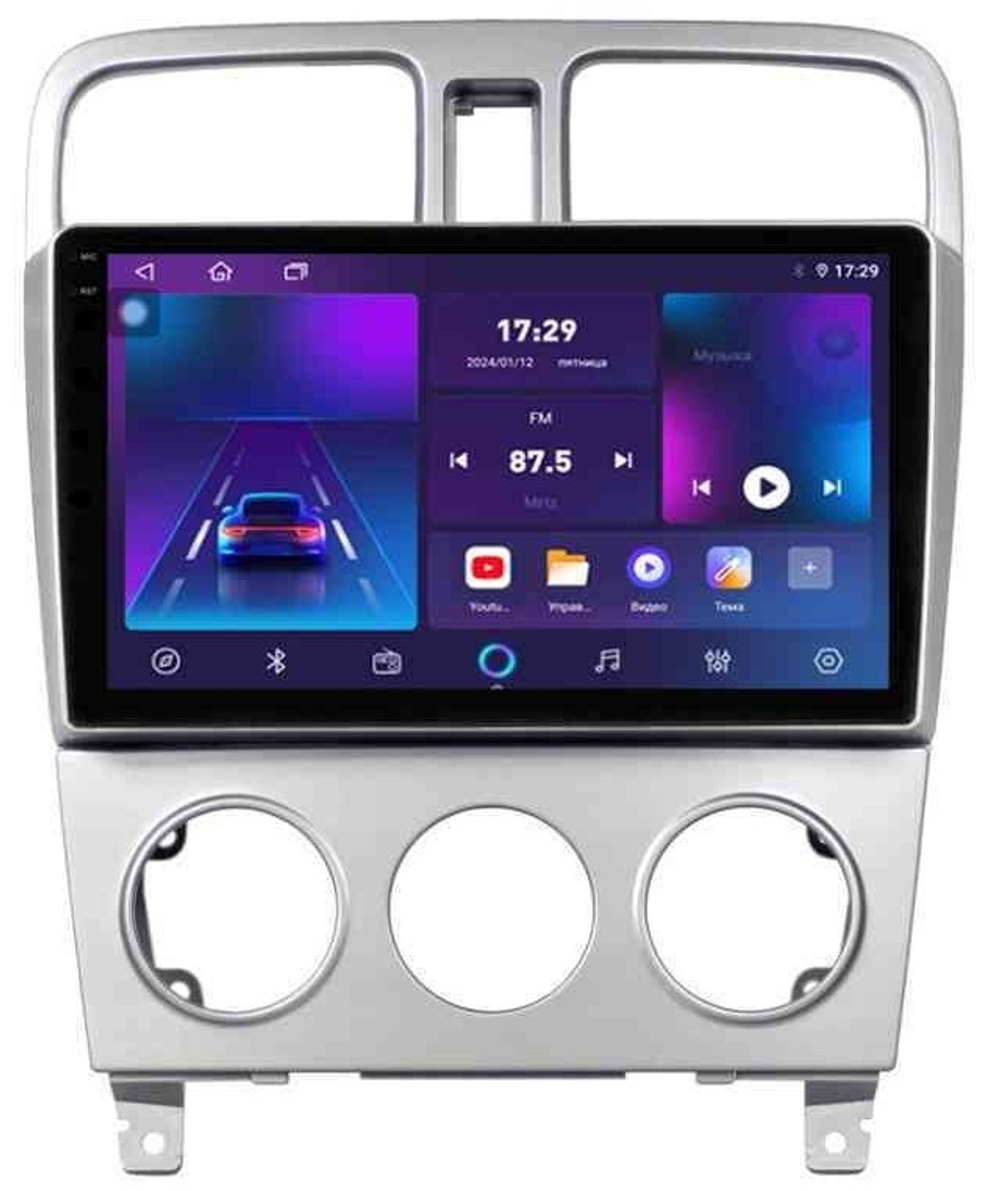 Магнитола для Subaru Forester 2 (SG5) 2002-2007 - Parafar PF891LUX1RN2K на Android 13, QLED+2K, ТОП процессор, 4Гб+32Гб, CarPlay, 4G SIM-слот