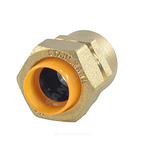 Муфта латунь 15Aх1/2" обжим/ВР для газоснабжения STAHLMANN SSFG1501/2BGZ