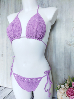 Купальник вязаный