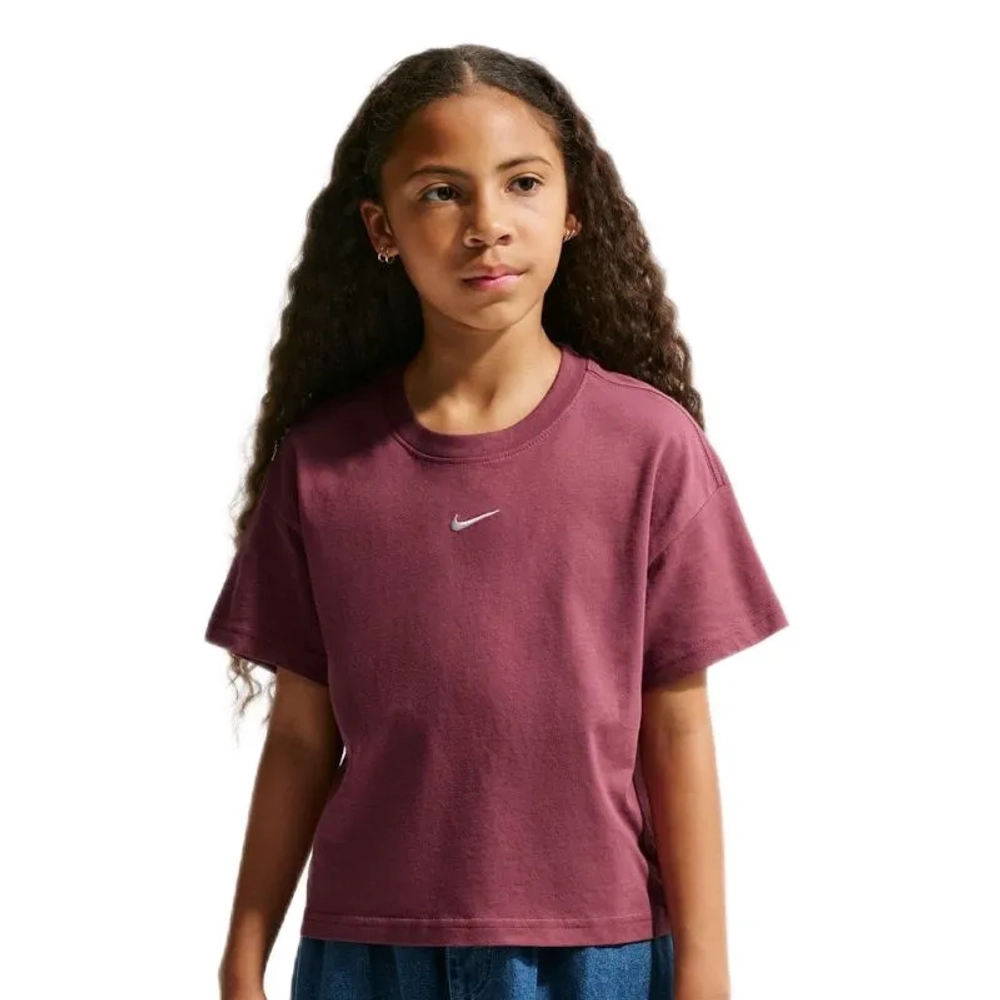Футболка для девочки Nike Kids Sportswear Essential - pink smoke
