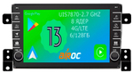 Магнитола для Suzuki Grand Vitara 2005-2016 - Airoc AB-3503 (кнопки и крутилки), Android 13, TS20, 6/128Гб, SIM-слот, CarPlay