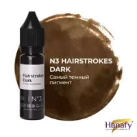 Пигмент Hanafy Hairstrokes Dark № 3 by Nina Zaslavskaya, 15мл