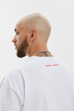 Футболка коллаб граффити (белый)