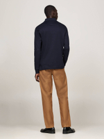 Поло Tommy Hilfiger - темно-синий(MW0MW37317)