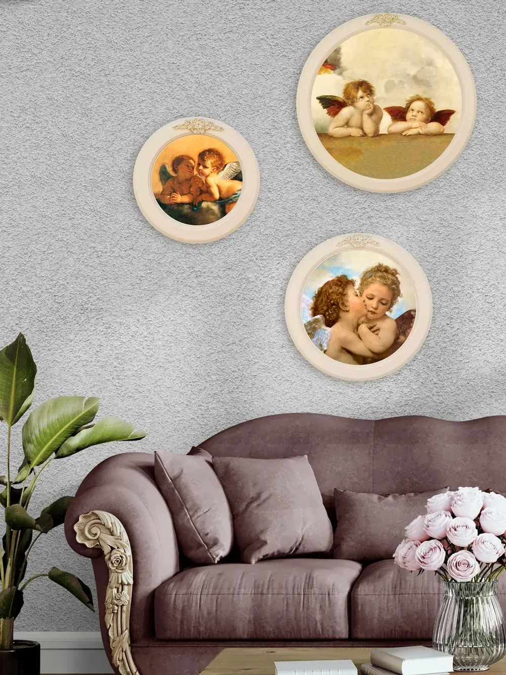 Картина на стену интерьерная на холсте 37 см