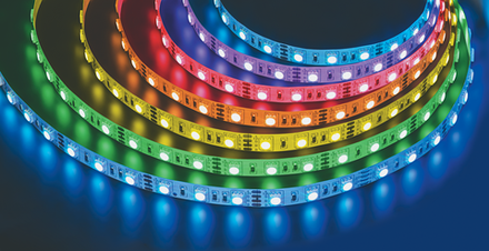 СД Лента Navigator 71 439 NLS-3528RGB60-4.8-IP20-12V-Pro R5