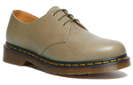 Dr.Martens 1461 Leather Casual Leather Shoes Men"s Olive