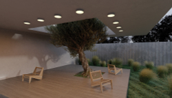 Потолочный светильник Outdoor O431CL-L30B3K