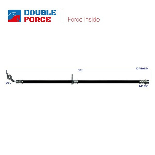 Шланг тормозной Double Force DFH0154
