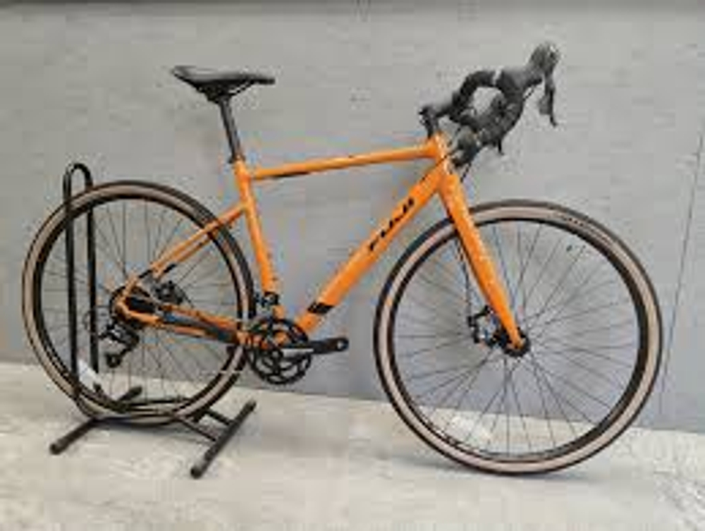 Велосипед Fuji 2023 GRAVEL мод. JARI 2.3 A2-SL р. 57/5 цвет оранжевый