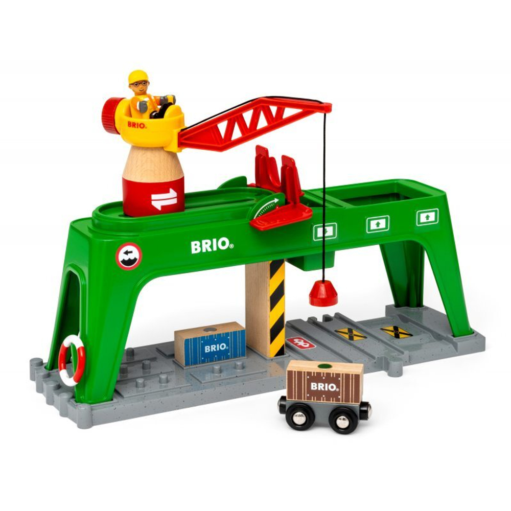 Brio Railway - Контейнерный кран 33996