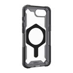 Защитный прозрачный чехол MagSafe с подставкой UAG Plasma XTE для iPhone 16e и 17e Полупрозрачный композитный гибридный чехол со встроенной подставкой и высоким уровнем защиты при падении