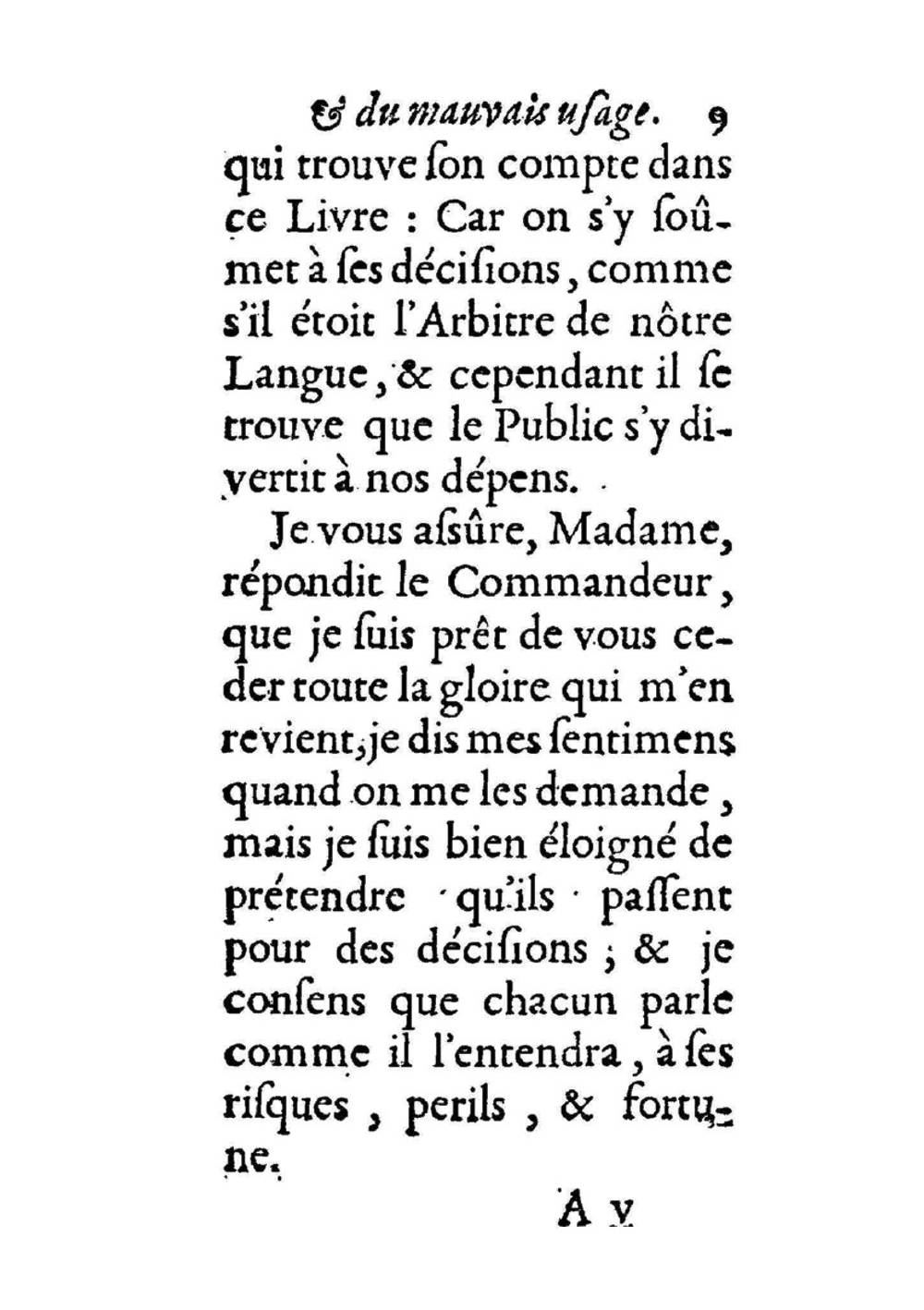 Du Bon et Du Mauvais Usage | F.de Callieres