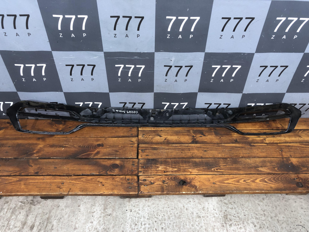 Накладка заднего бампера Kia Sorento 4 (MQ4) 20-22 Б/У Оригинал 86670P2010