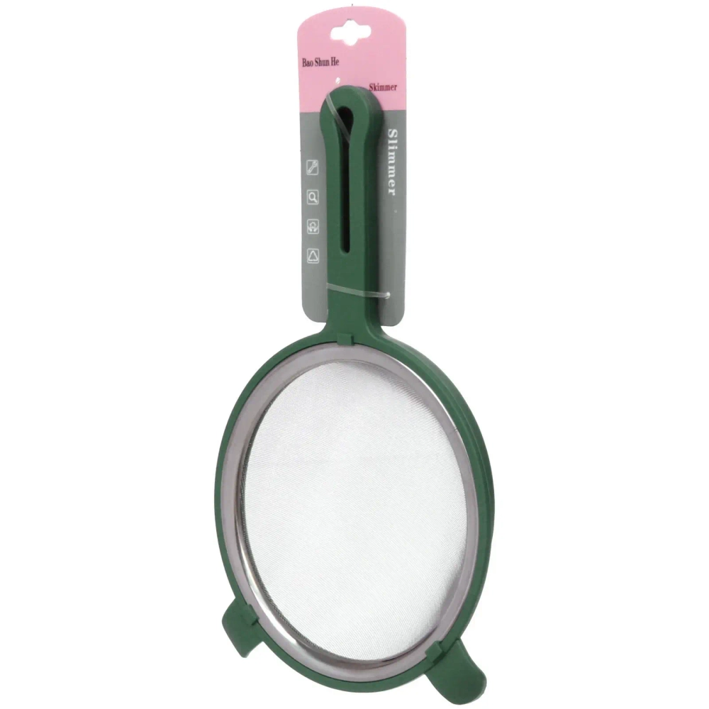 Сито металлическое в пластиковой оправе 16*25см