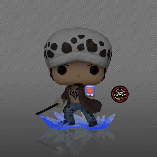 Фигурка Funko POP! Animation One Piece Trafalgar Law w/(GW) Chase (Exc) (1016) 57268 / Фигурка Фанко ПОП! по мотивам аниме "Ван Пис", Трафальгар (ЧЕЙЗ)