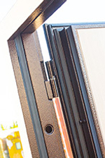 Входная дверь c терморазрывом 11 см Isoterma медный антик Венге