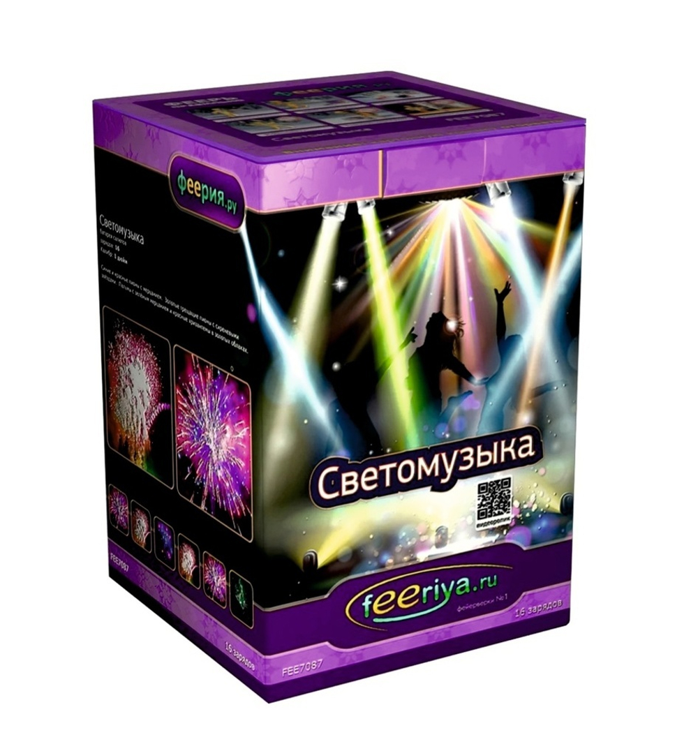 Батарея салютов "Светомузыка"