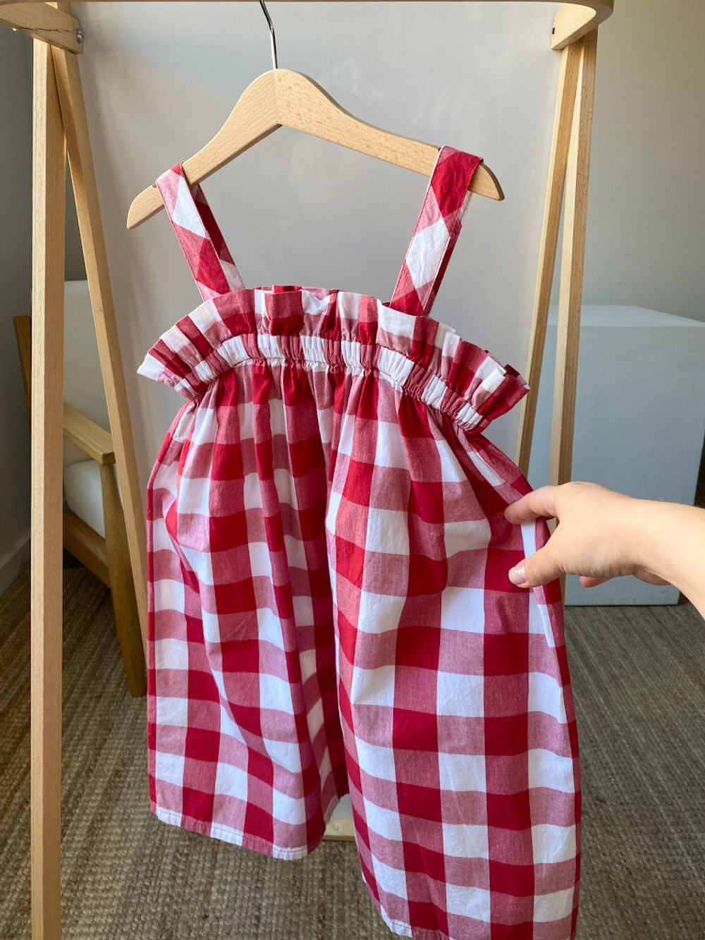 Новый хлопковый сарафан OVS, 128