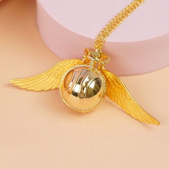 Карманные часы "Снитч" золотистые