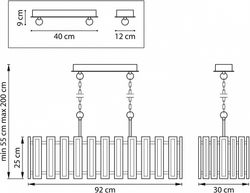 Подвесной светильник Lightstar Agave 712162