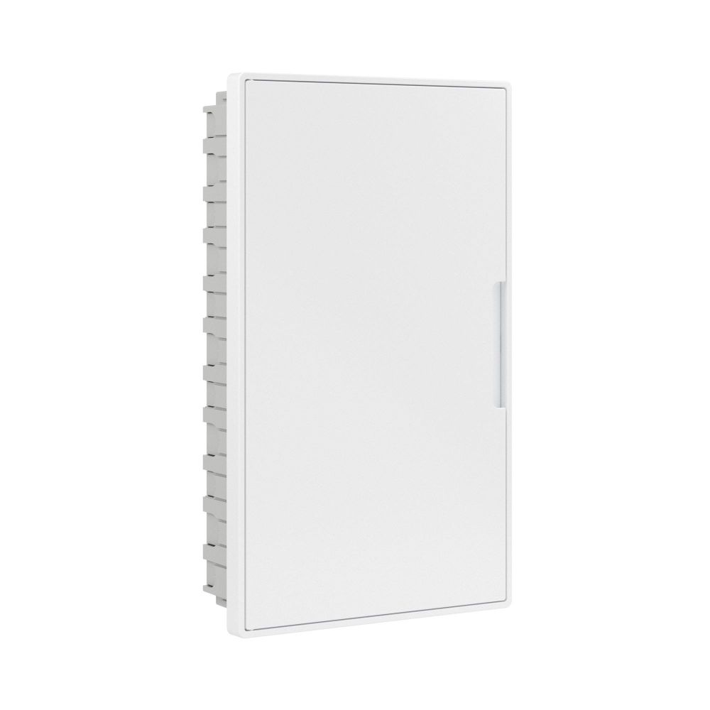 Щиток 36 мод встраиваемый для полых стен FRAME, белый, с белой дверцей,с 4-мя шинами PEN (2шт на 8 отв. и 2шт на 10отв.)