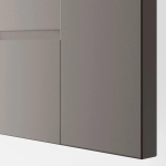 Дверца с петлями - GRIMO  IKEA/ ГРИМО ИКЕА, 229х50 см, серый