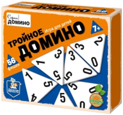 Настольная игра Тройное домино