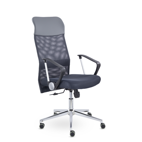 Кресло МС-040 Директ Лайт В хром Ср Z71/TW-72/Е72-к (серый)