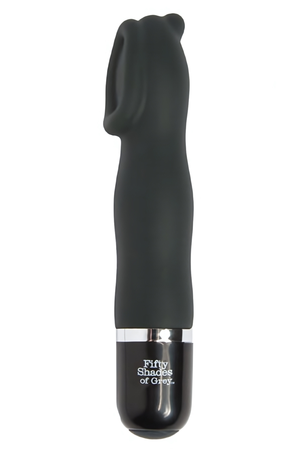 Черный мини-вибратор для клитора Sweet Touch - 13,9 см. (Цвет: черный)