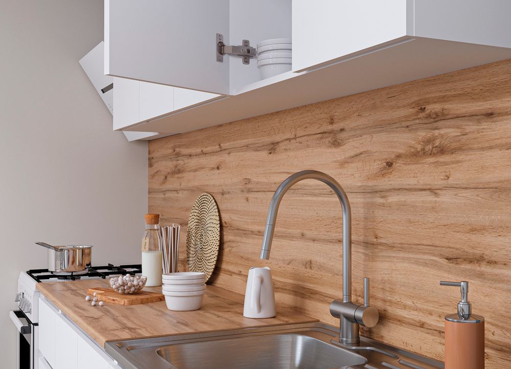 Кухня Мори 2.0 (МП/3) Белый, ДСВ Мебель