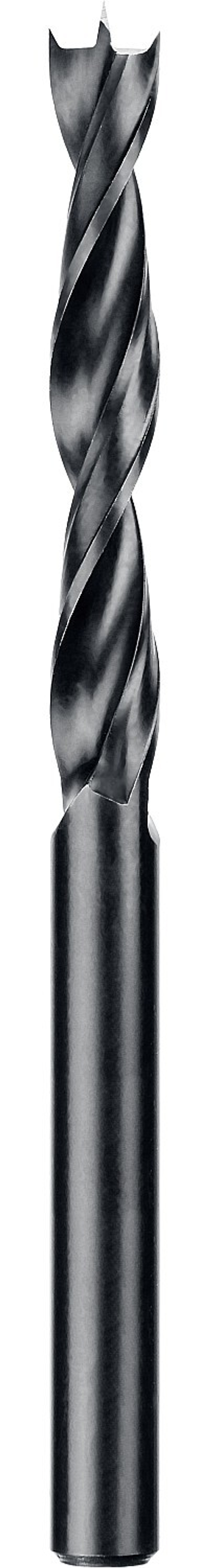 ЗУБР d 10x120/75мм, спиральное сверло по дереву , М-образная заточка