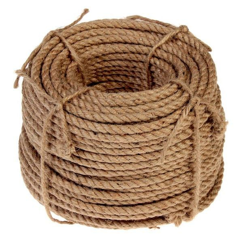 Канат джутовый крученый 6мм (50м)