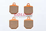 Колодки тормозные Goldfren 238 GP5