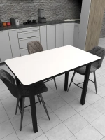 Обеденный стол "Белый" 100x70 см