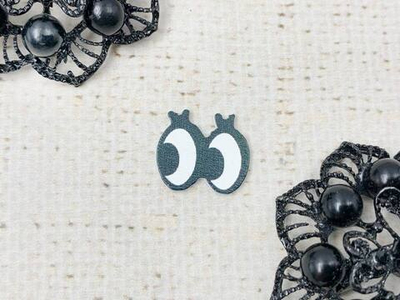 Деревянные глазки для игрушек, р. 1,7х1,8 см