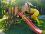 Детская площадка Панда Фани Мостик 2 с трубой