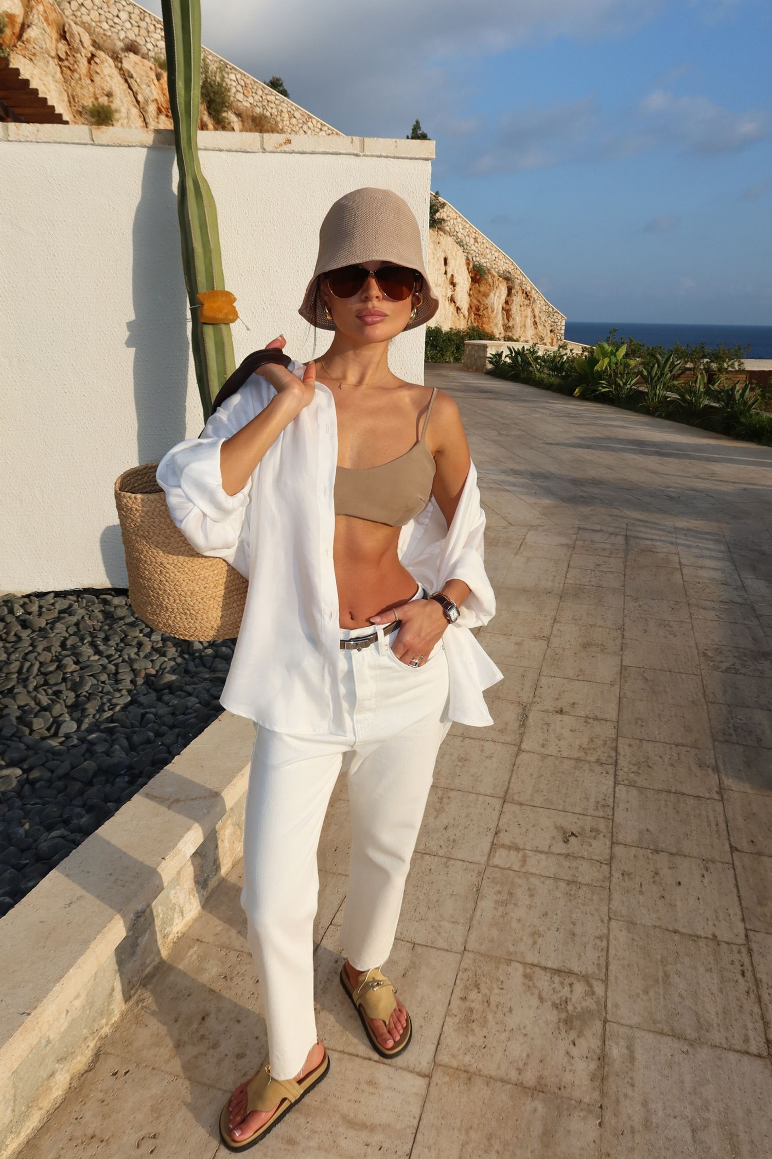 jeans cigarettes, milky