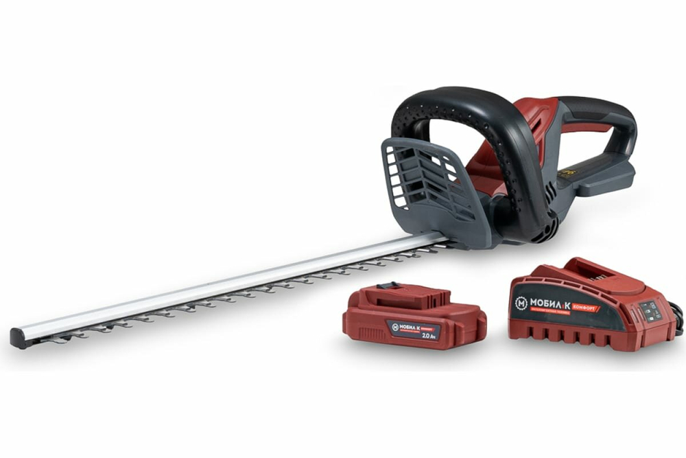 Кусторез аккум МОБИЛ К XHA51 КОМФОРТ длн.55см шаг 16мм 20V 1*2Ач ЗУ(MBK0027802)