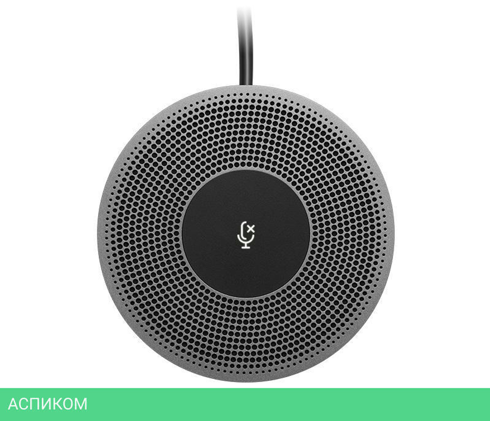 Микрофон Logitech MeetUp черный (989-000405)