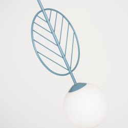 Подвесной светильник LEAF B Голубой