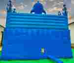 Коммерческий надувной батут с горкой «В гостях у моря 3»  10*6*6,1 м.